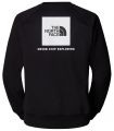 Compra online Sudadera con manga raglán The North Face NSE Box Hombre TNF Black en oferta al mejor precio