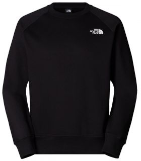 Sudadera con manga raglán The North Face NSE Box Hombre TNF Black