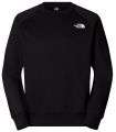 Compra online Sudadera con manga raglán The North Face NSE Box Hombre TNF Black en oferta al mejor precio