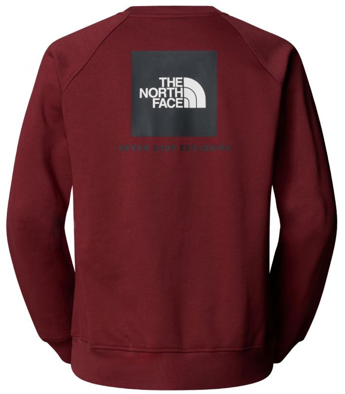 Compra online Sudadera con manga raglán The North Face NSE Box Hombre Sumac en oferta al mejor precio