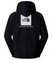 Compra online Sudadera con capucha y manga raglán The North Face NSE Box Hombre TNF Black en oferta al mejor precio