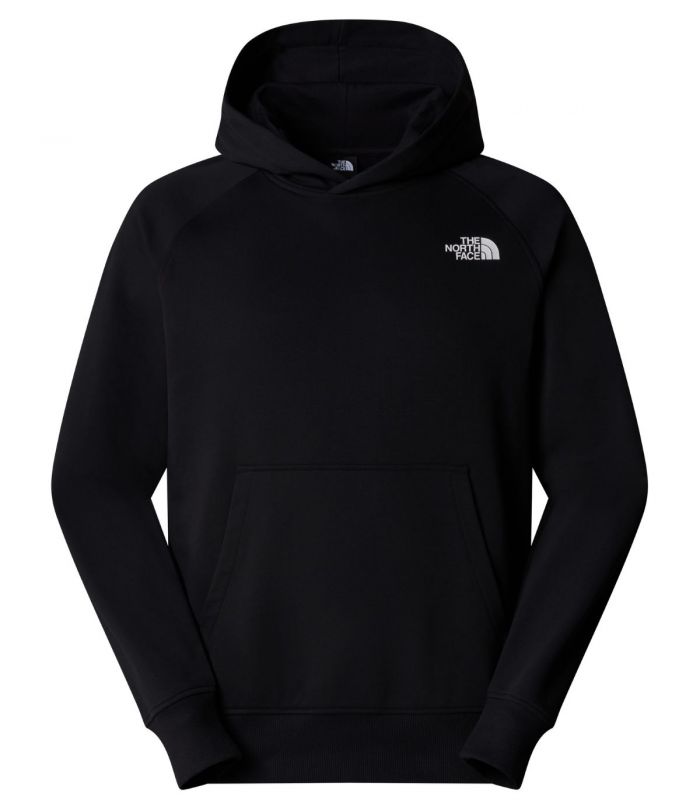 Compra online Sudadera con capucha y manga raglán The North Face NSE Box Hombre TNF Black en oferta al mejor precio