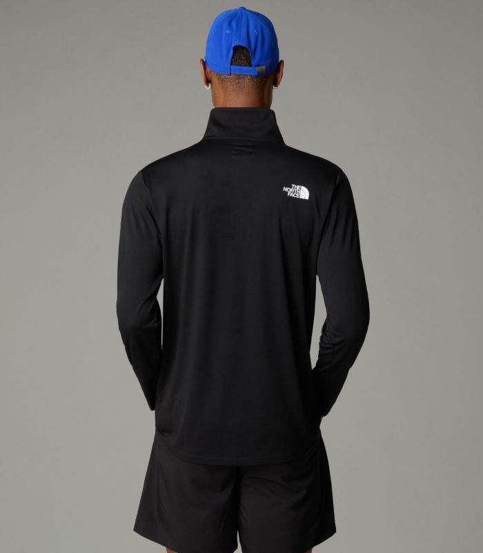 Compra online Camiseta The North Face de manga larga con cremallera de 1/4 24/7 Hombre TNF Black en oferta al mejor precio