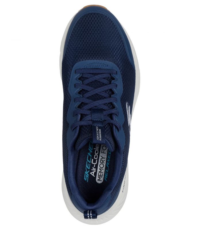 Compra online Zapatillas Skechers Edgeride Hombre Navy Blanco en oferta al mejor precio
