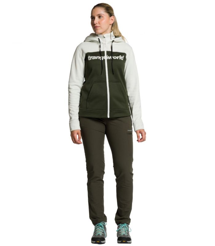 Compra online Sudadera Trangoworld Liena V02 Mujer Lily White en oferta al mejor precio