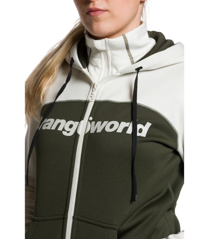 Compra online Sudadera Trangoworld Liena V02 Mujer Lily White en oferta al mejor precio