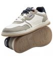 Compra online Zapatillas Mustang Free Miami Hombre Suede Off White en oferta al mejor precio