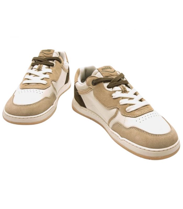 Compra online Zapatillas Mustang Free Miami Hombre Suede Beige en oferta al mejor precio
