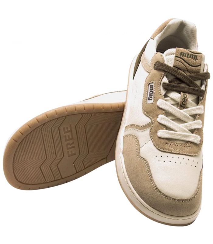 Compra online Zapatillas Mustang Free Miami Hombre Suede Beige en oferta al mejor precio