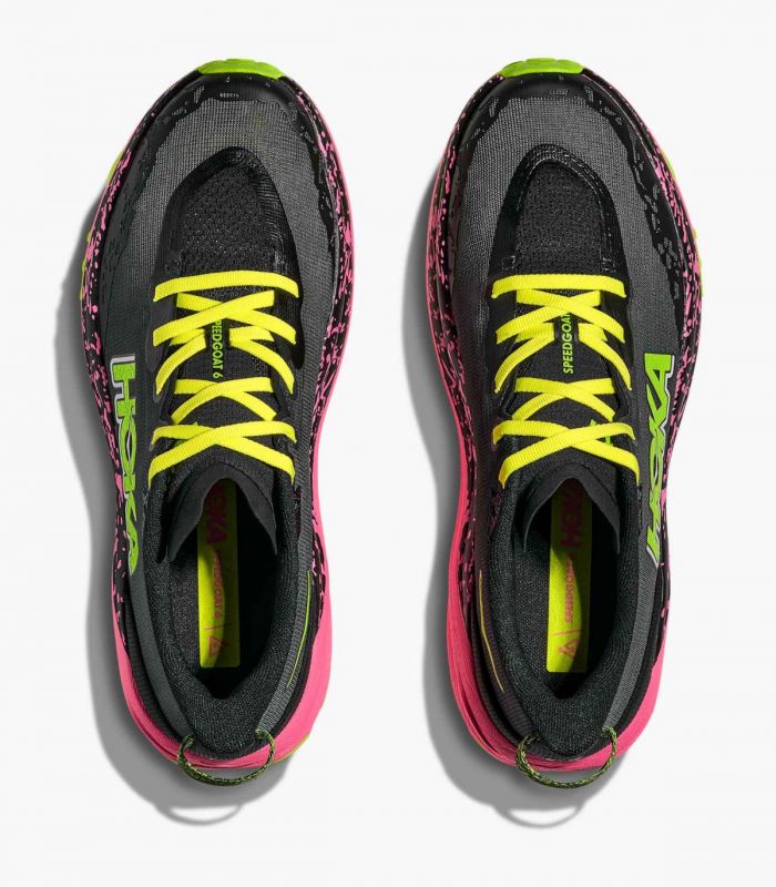 Compra online Zapatillas Hoka Speedgoat 6 Hombre Black Neon Rose en oferta al mejor precio