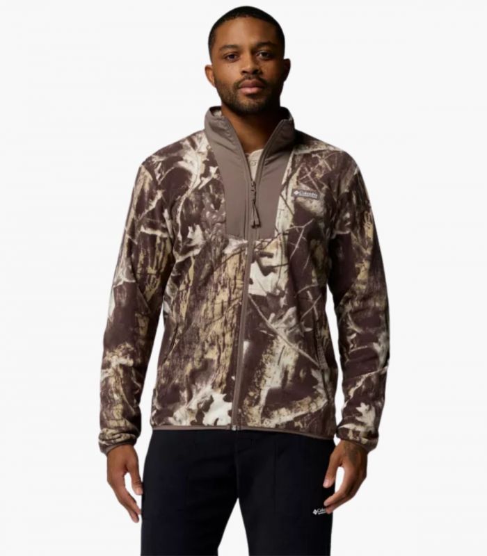 Compra online Chaqueta Columbia Sequoia Grove Printed FZ Hombre Iron en oferta al mejor precio