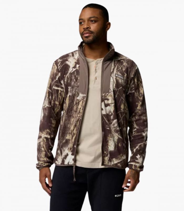 Compra online Chaqueta Columbia Sequoia Grove Printed FZ Hombre Iron en oferta al mejor precio