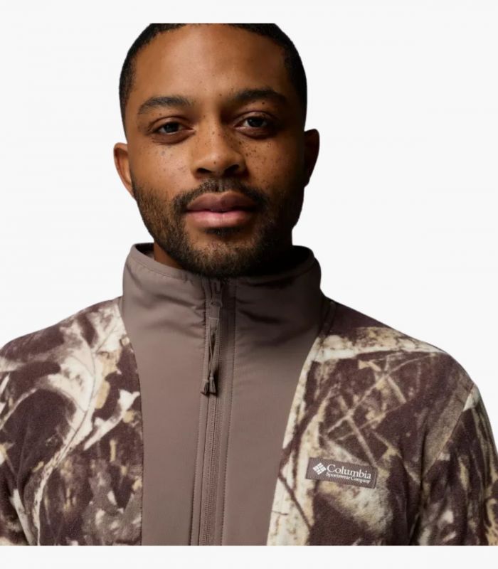 Compra online Chaqueta Columbia Sequoia Grove Printed FZ Hombre Iron en oferta al mejor precio
