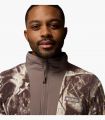 Compra online Chaqueta Columbia Sequoia Grove Printed FZ Hombre Iron en oferta al mejor precio