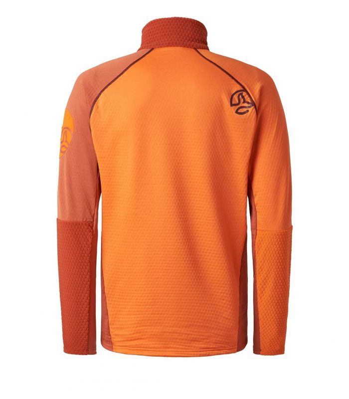 Compra online Camiseta Ternua Ragger 1/2 Zip Hombre Autumn Leaf en oferta al mejor precio
