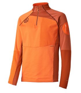 Camiseta Ternua Ragger 1/2 Zip Hombre Autumn Leaf