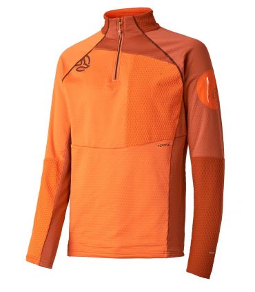Camiseta Ternua Ragger 1/2 Zip Hombre Autumn Leaf