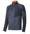 Compra online Camiseta Ternua Ragger 1/2 Zip Hombre Whales Grey en oferta al mejor precio