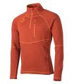 Compra online Camiseta Ternua Momhill 1/2 Zip Hombre Deep Ginger en oferta al mejor precio