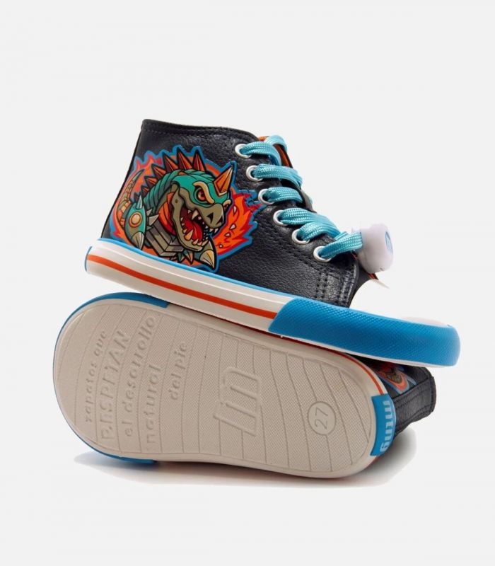 Compra online Botines Mustang Niños Usain Niños Marino en oferta al mejor precio