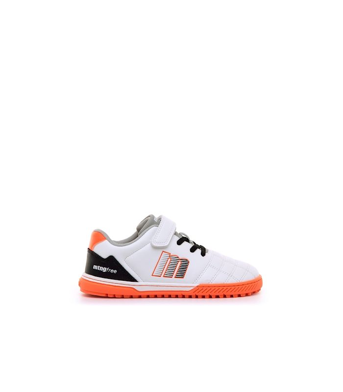 Compra online Zapatillas Mustang Free Futbol Niños Blanco en oferta al mejor precio
