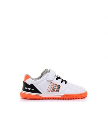 Zapatillas Mustang Free Futbol Niños Blanco