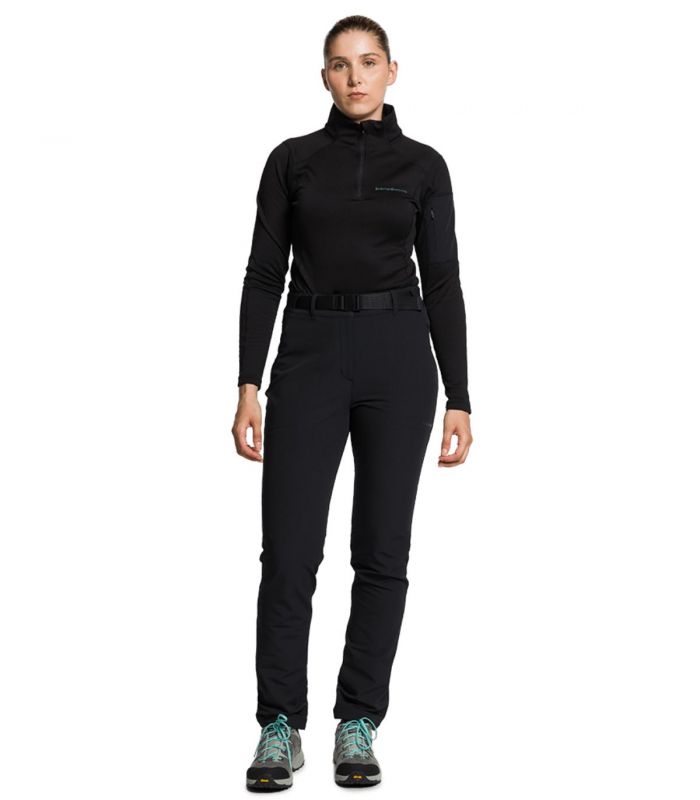 Compra online Pantalones Trangoworld Mawson Mujer Negro en oferta al mejor precio