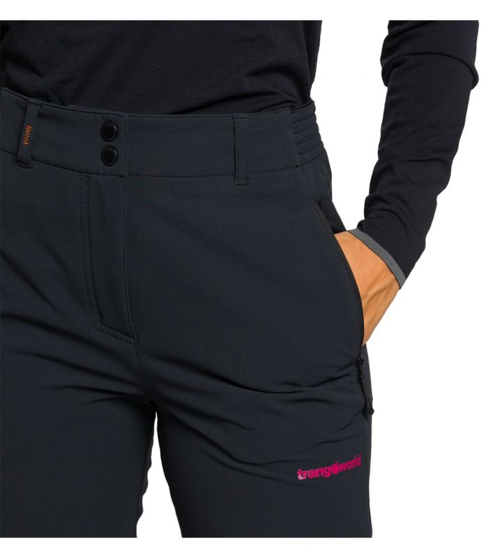 Compra online Pantalones TrangoWorld Arches Mujer Caviar en oferta al mejor precio