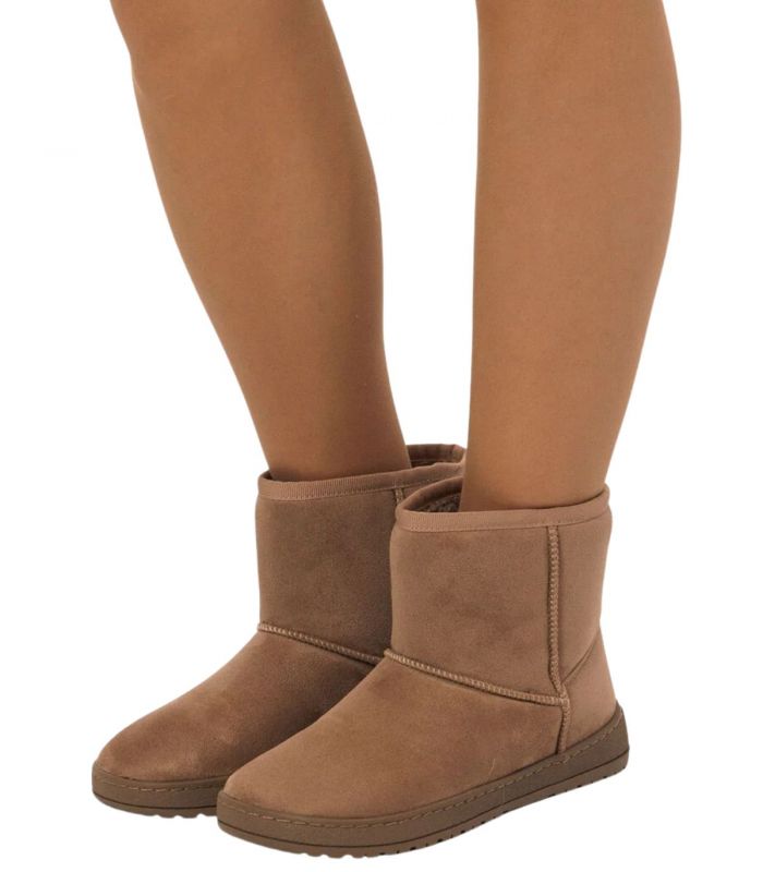 Compra online Botines Mustang Free Alaska Mujer Nuez Taupe en oferta al mejor precio