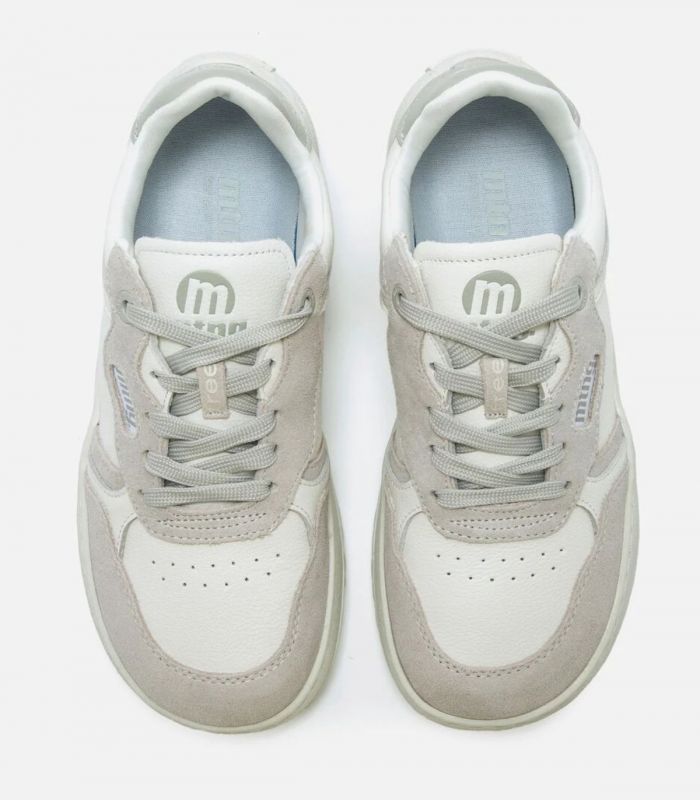 Compra online Zapatillas Mustang Free Alask Mujer Suede Off White en oferta al mejor precio