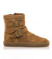 Compra online Botines Mustang Free Alaska Niña Panama Camel en oferta al mejor precio
