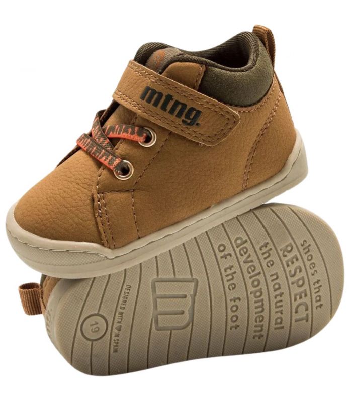 Compra online Botines Mustang Free Baby Niños Marrón en oferta al mejor precio