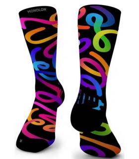 Calcetines Monolon Twist Negro