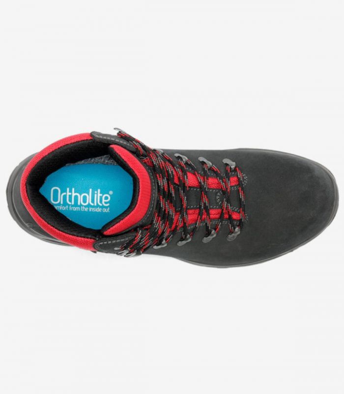 Compra online Chiruca Refugio 09 Gore-Tex Hombre Gris-Rojo en oferta al mejor precio