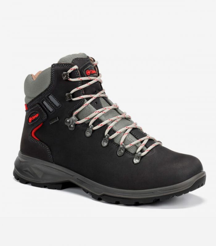 Compra online Botas Chiruca Somiedo 09 GoreTex Hombre Gris Rojo en oferta al mejor precio