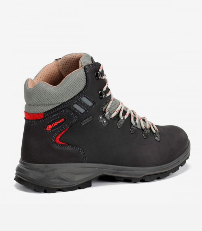 Compra online Botas Chiruca Somiedo 09 GoreTex Hombre Gris Rojo en oferta al mejor precio