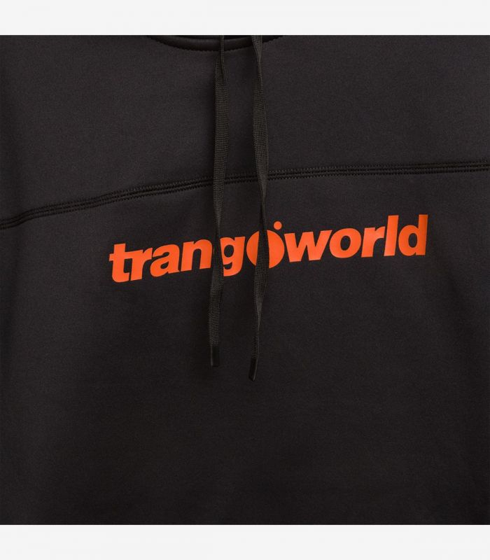 Compra online Sudadera Trangoworld Login V02 Hombre Black en oferta al mejor precio