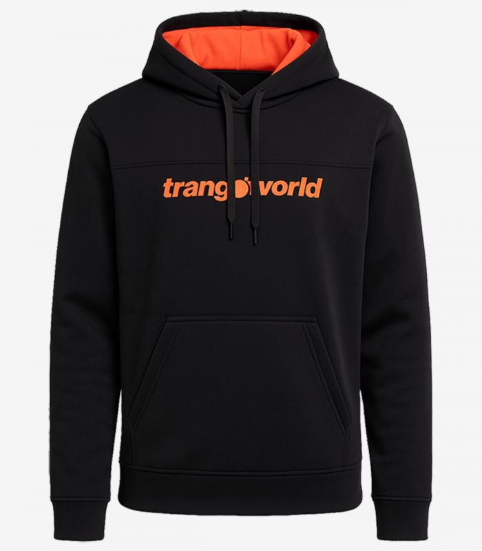 Compra online Sudadera Trangoworld Login V02 Hombre Black en oferta al mejor precio