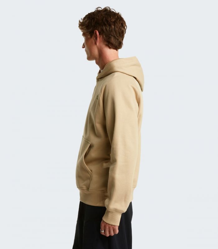 Compra online Sudadera The North Face con capucha y manga raglán NSE Box Hombre Khaki Stone en oferta al mejor precio