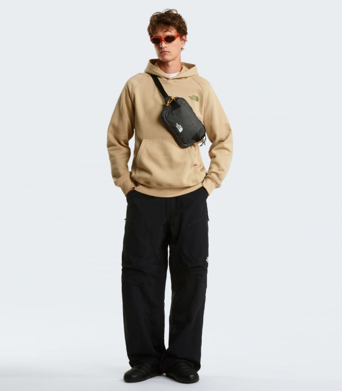 Compra online Sudadera The North Face con capucha y manga raglán NSE Box Hombre Khaki Stone en oferta al mejor precio