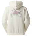 Compra online Sudadera The North Face Monte Regular Hoodie Graphic Mujer White Dune en oferta al mejor precio