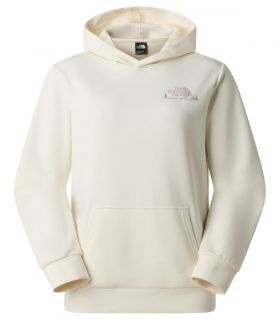 Sudadera The North Face Monte Regular Hoodie Graphic Mujer White Dune