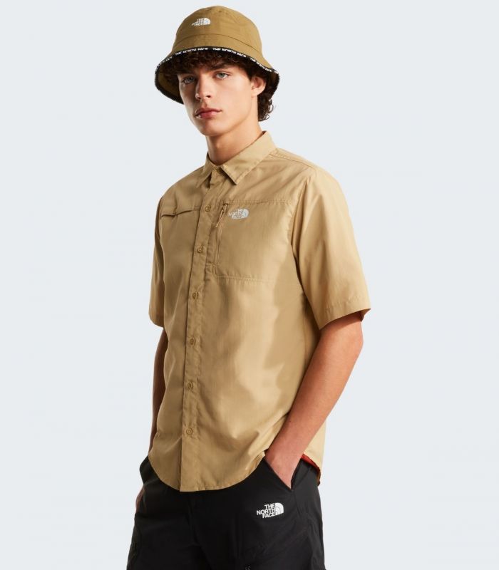 Compra online Camisa The North Face de manga corta Sequoia Hombre Khaki Stone en oferta al mejor precio