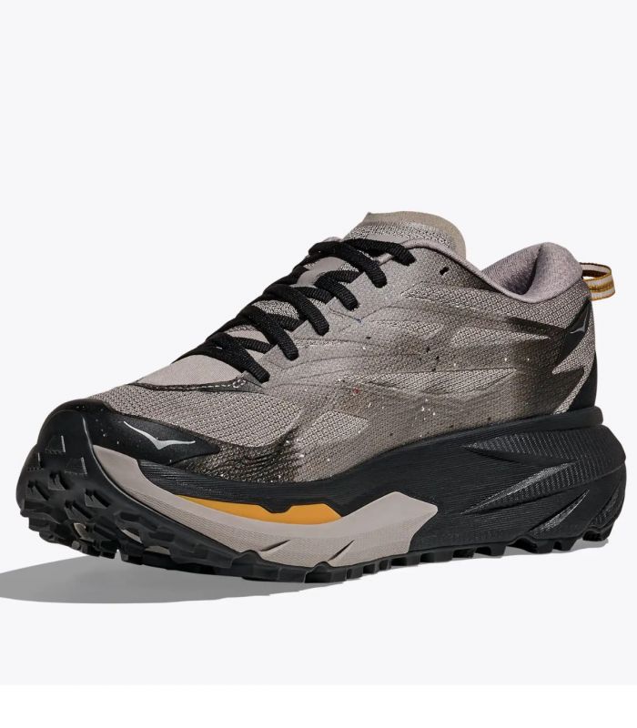Compra online Zapatillas Hoka Mafate 5 Hombre Cement Black en oferta al mejor precio