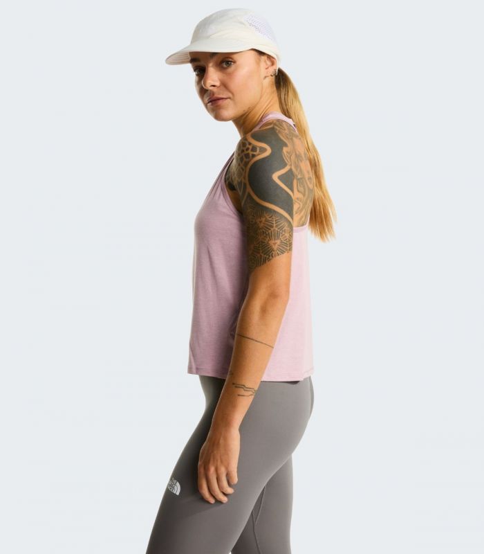 Compra online Camiseta The North Face Jaida Tank Mujer Metal Pink Light Heather en oferta al mejor precio