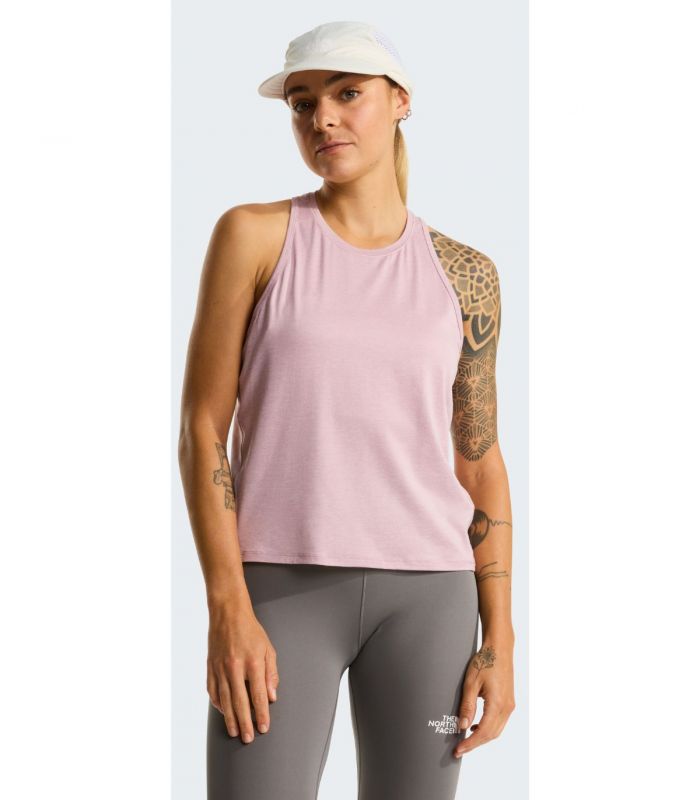 Compra online Camiseta The North Face Jaida Tank Mujer Metal Pink Light Heather en oferta al mejor precio