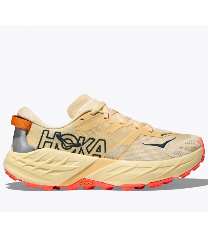 Compra online Zapatillas Hoka Speedgoat 7 Mujer Vintage Yellow en oferta al mejor precio