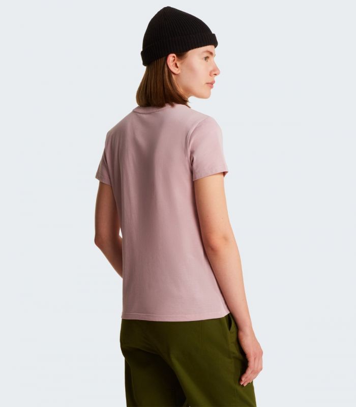 Compra online Camiseta entallada The North Face Simple Dome Evolution Mujer Metal Pink en oferta al mejor precio