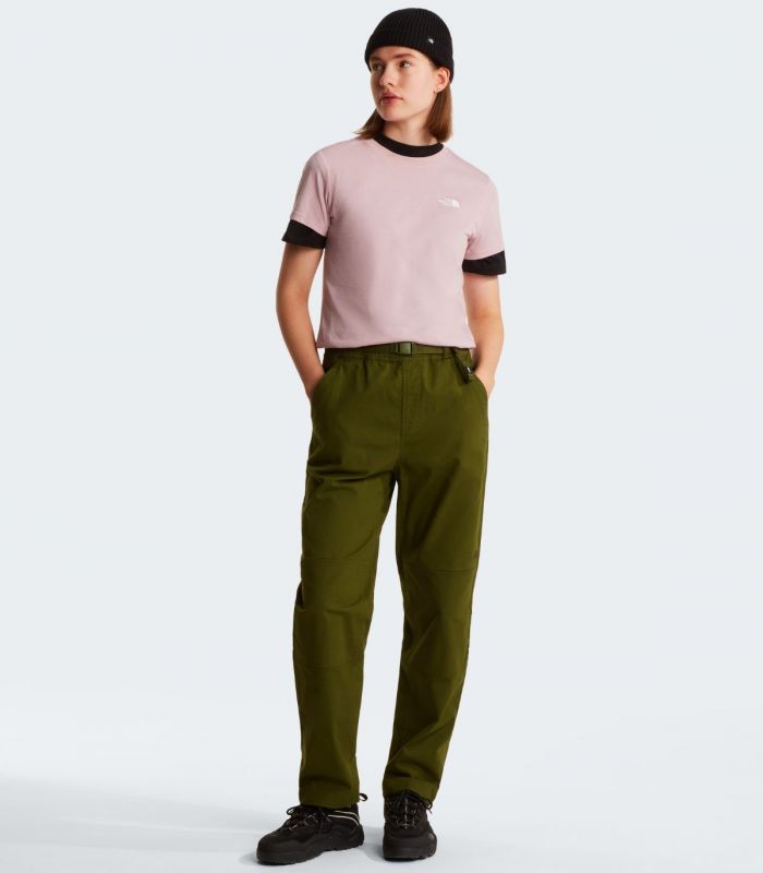 Compra online Camiseta entallada The North Face Simple Dome Evolution Mujer Metal Pink en oferta al mejor precio