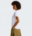 Compra online Camiseta entallada The North Face Simple Dome Evolution Mujer TNF White en oferta al mejor precio